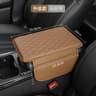 Universal Car Armrest Cushion With Side Storage Pockets 11