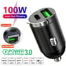 100W 200W Dual USB And Type C Fast Car Charger 6