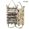 Heavy Duty Roll Up Tool Storage Bag With Detachable Pouches 7