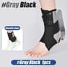 Heavy Duty Lace Up Ankle Brace With Aluminum Support Plates 6