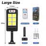 Solar LED Security Flood Light With Motion Sensor And Remote Control 7