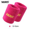 AOLIKES Cotton Sports Wrist Sweatband For Gym And Tennis 10