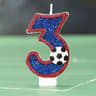 Football Number Birthday Candle For Sports Theme Cakes 7