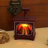 Retro LED Fireplace Flame Lantern Night Light 8