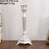 European Metal Candlestick Holders Set Of 2 Gold And Silver 13