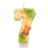 Bee Glitter Number Birthday Candle Cake Topper 0 To 9 9