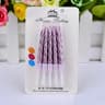 10 Piece Colorful Birthday Cake Candles For Party Cake Decoration 10