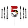 Racing Cars Number Birthday Cake Candles Set 11