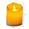Flameless LED Flickering Candle Light Set 6