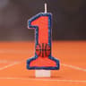 Basketball Number Birthday Cake Candle 6
