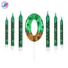 7 Piece Retro Pixel Birthday Cake Candle Topper Set 6