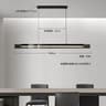 Modern Long Glass Pendant Light For Dining Room And Kitchen Island 4