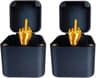 Funny Middle Finger Box Desk Decor Novelty Gag Gift 6