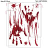 Halloween Bloody Handprint Wall Window Sticker Horror Decal Set 14