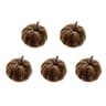 5 Piece Artificial Foam Pumpkin Set Halloween Table Decorations 9
