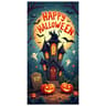 Halloween Moon Night Door Cover Haunted House Porch Banner 20