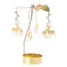 Metal Rotating Candle Holder Christmas Decor 10