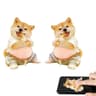 3D Shiba Inu Silicone Self Adhesive Stickers 20