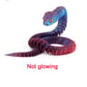 3D Printed Luminous Articulated Snake Desk Decor 8