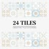 24PCS Self Adhesive Waterproof Tile Wall Stickers 17