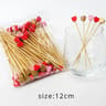 Red Heart Bamboo Cocktail Fruit Picks 5
