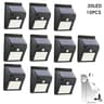 100 LED Solar Motion Sensor Outdoor Light 12