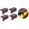 SolarGlow Outdoor LED Deck Step Lights 9