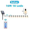 Outdoor Solar G40 LED String Lights 6