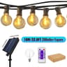 Solar G40 Patio String Lights 14