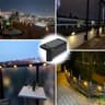 Warm White Solar Step Lights 9