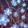 LED Snowflake Christmas String Fairy Lights 7