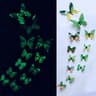 Luminous 3D Butterfly Wall Stickers Set 4
