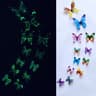 Luminous 3D Butterfly Wall Stickers Set 8