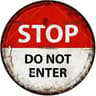 Vintage Tool Rules Metal Wall Sign 9