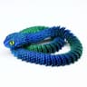 Luminous 3D Articulated Snake Figure 20