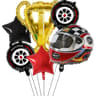 Race Car Foil Party Balloons 9