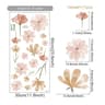 Boho Watercolor Floral Wall Decals 6