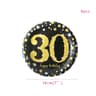 Milestone Birthday Number Balloon Banner Set 14