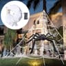 Giant Halloween Triangle Spider Web Yard Decoration 6