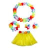 Kids Hawaiian Luau Grass Skirt Costume Set 20