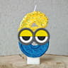 Cute Banana Man Number Birthday Candle 17