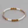 Miyuki Tila Beaded Stretch Bracelet For Women 7