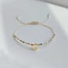 Personalized Initial Rainbow Beaded Bracelet 17