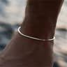 Retro Square Snake Chain Bracelet 0