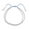 Blue Miyuki Seed Bead Braided Bracelet 8