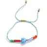 Y2K Ceramic Eye Braided Charm Bracelet 13