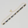 Colorful Tila Beaded Woven Bracelet 17