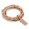Natural Stone Faceted Bead Bracelet Set 2