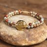 Tree Of Life Jasper Beaded Bracelet 3