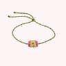 Colorful Tarot Charm Twist Chain Bracelet 4